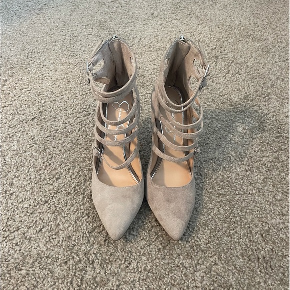 Jessica Simpson Nude Cyndee Heel - Picture 2 of 7